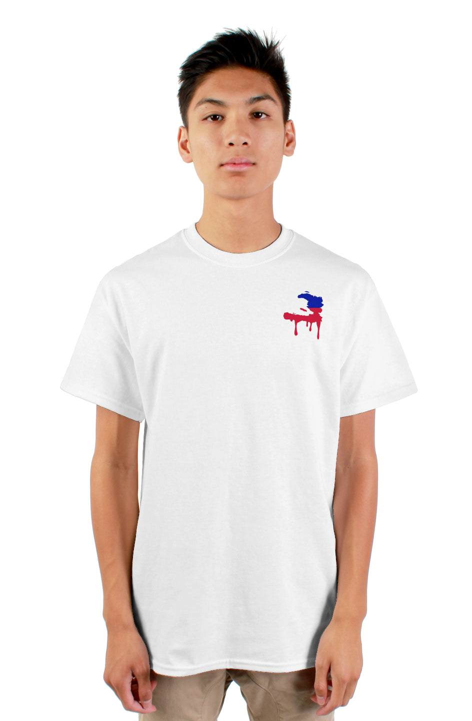 Crew-neck embroidery haiti