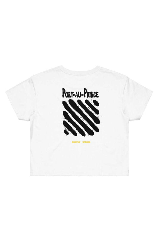 Port au Prince Street Crop Tee